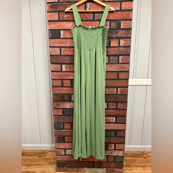 Roxy Just Passing By Smocked Jumpsuit - Picture 5 of 10